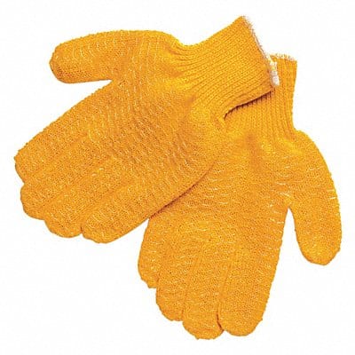 Knit Gloves 10 L Orange PK12