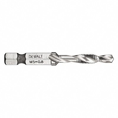 Combination Drill/Tap M5x0.8 HSS