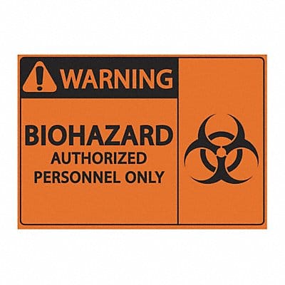 Biohazard Label 5 inx7 in PK2
