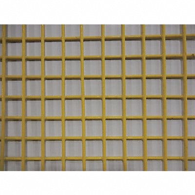 Wire Mesh Yellow Med 4 ft W 96 L