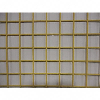 Wire Mesh Yellow Coarse 4 ft W 96 L