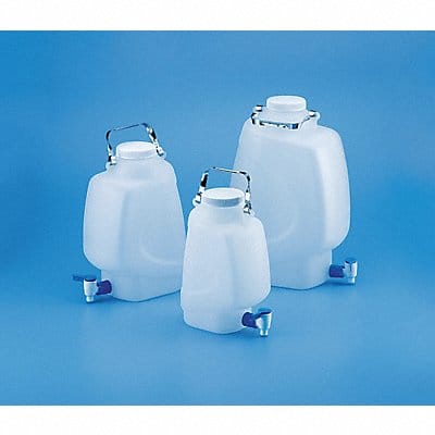 Rectangular Carboy 10 L 384.17 mm H WH