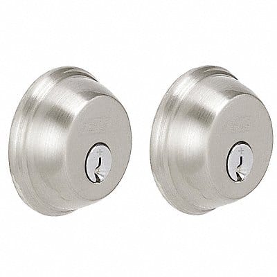 Deadbolt Satin Nickel Double Cylinder Deadbolt Satin Nickel Double Cylinder