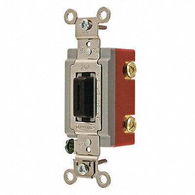 Wall Switch Black 20A 2-Pole Switch