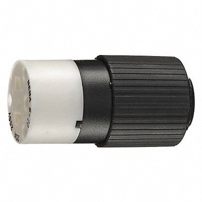 Blade Connector Black/Wht 20A Industrial Blade Connector Black/Wht 20A Industrial