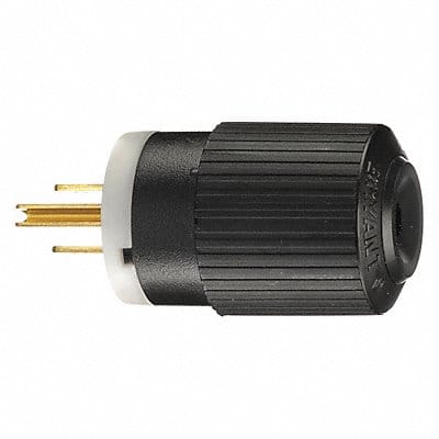 Straight Blade Plug 0.5 HP 125VAC