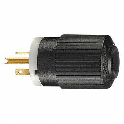 Straight Blade Plug Black/White 1.0 HP