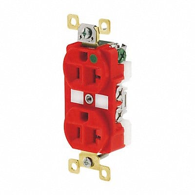 Receptacle Red 20A 1.0 HP 2 Poles
