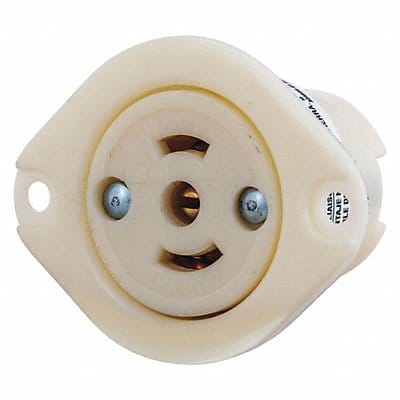 Mdg Flng Lck Recpt 15 A Wht Cmpst ML-2R