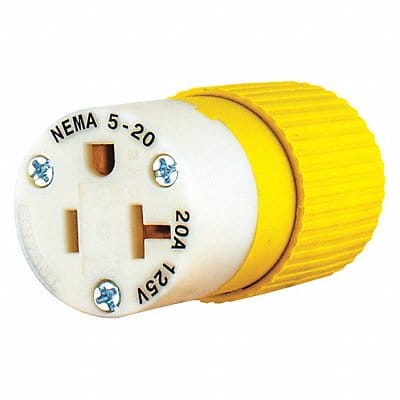 Blade Connector Yellow/White 20A Marine