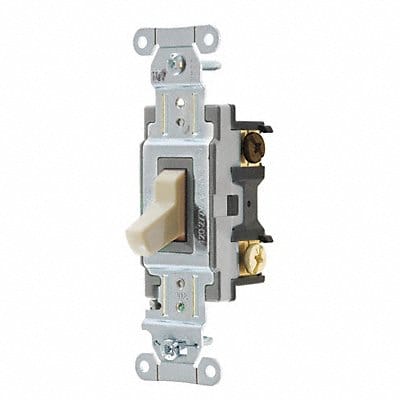 Wall Switch Ivory 20 A Back Side 3-Way