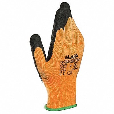 Heat Resistant Gloves Nitrile Orng 7 PR