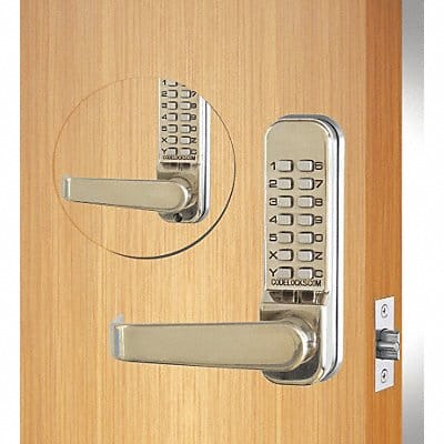 Mechanical Lockset Powder Coated Lever