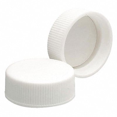 Cap 28 mm Dia White PK200