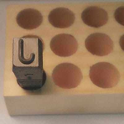 Hand Stamp 2-5/8 Shank L Steel