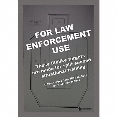 IPSC Paper Target PK100