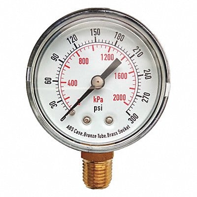 D1338 Pressure Gauge Test 2 In