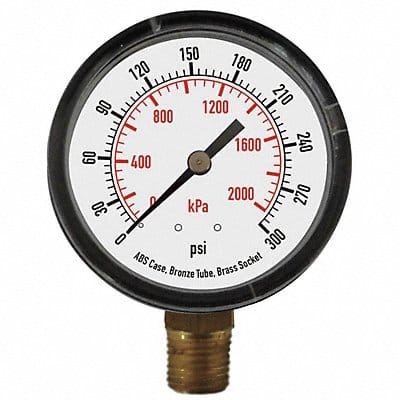 D1348 Pressure Gauge Dry Gauge 3-1/2