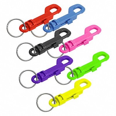 Plastic Key Clip L 3 1/2 In PK40