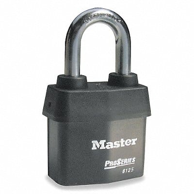 Keyed Padlock 7/8 in Rectangle Black Keyed Padlock 7/8 in Rectangle Black