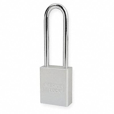 D8965 Lockout Padlock KA Silver 1-7/8 H