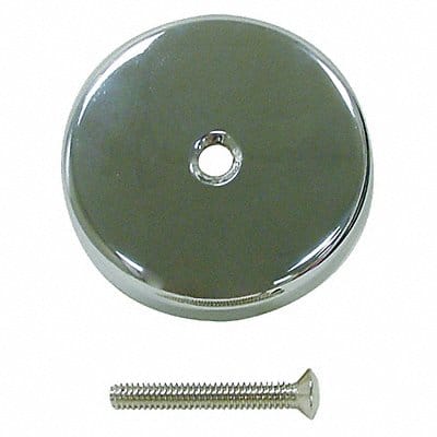 One-Hole Overflow Plate Kissler Brass