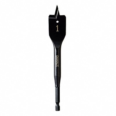 Spade Bit Dia 1 Shank Hex 1/4