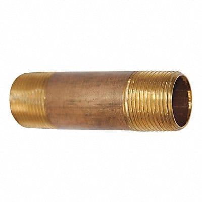 Nipple Red Brass 3/4 x 2-1/2