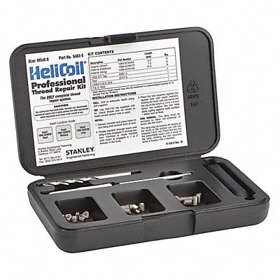 Thread Repair Kit 304 SS M5X08 18 Pcs