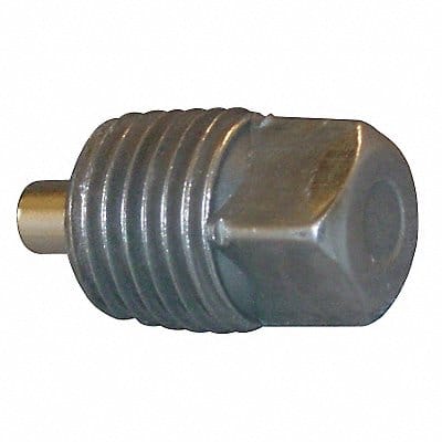 Magnetic Square Head Plug Steel 1/8 in