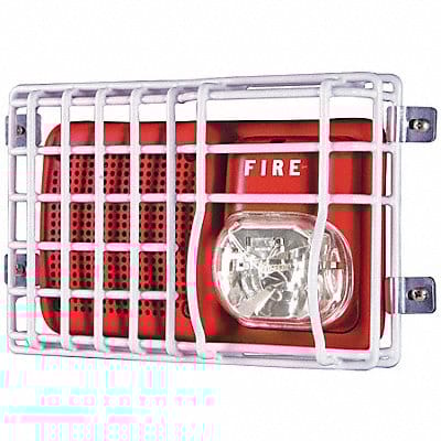 Audible/Strobe Guard Steel Wire Flush