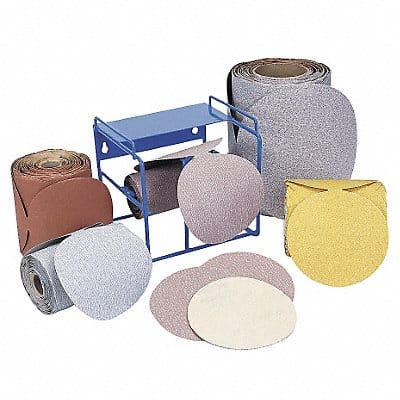 H5930 PSA Sanding Disc Roll 5 in Dia P100 G