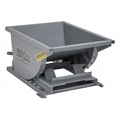 Self Dumping Hopper Medium Duty Gray