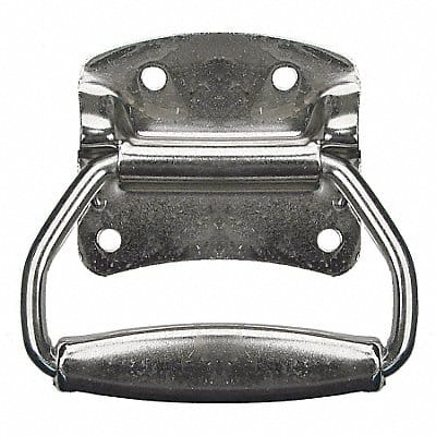 Folding Pull Handle Polished Nickel