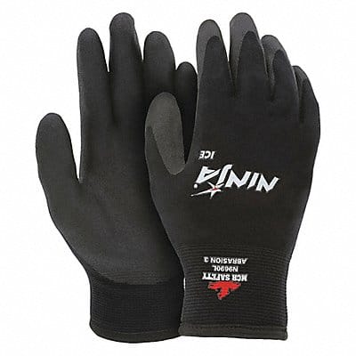 D1645 Coated Gloves Palm and Fingers XL PR