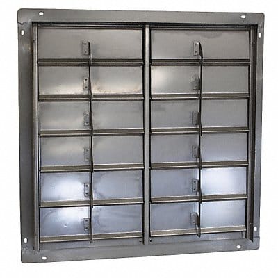 Exhaust Shutter Fits Fan Dia 36 In SS Exhaust Shutter Fits Fan Dia 36 In SS