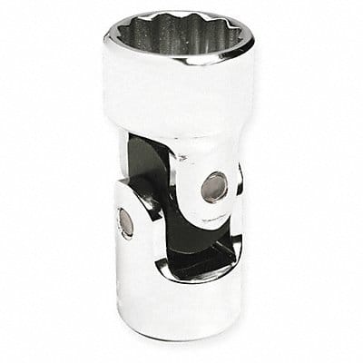 Flex Socket Steel Chrome 1/2