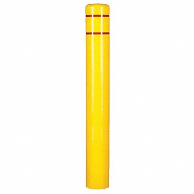 Bollard Cover Yellow 9 1/5 in Dia