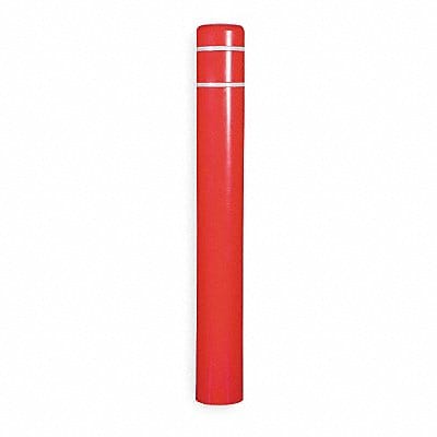 Bollard Cover Red 5 in Dia