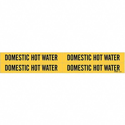Pipe Marker Domestic Hot Water