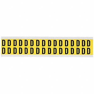 D4797 Letter Identification Card D PK32