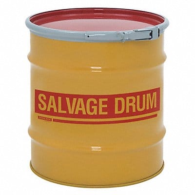 Salvage Drum Yellow 18ga 1.2mm