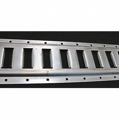 Horizontal E-Track Zinc Plated Finish