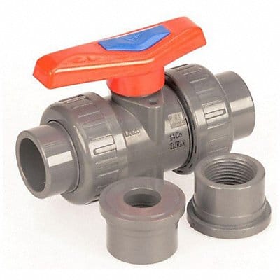 CPVC Ball Valve Union Socket/FNPT 1