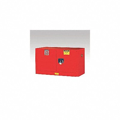 Flammable Safety Cabinet 17 gal Red