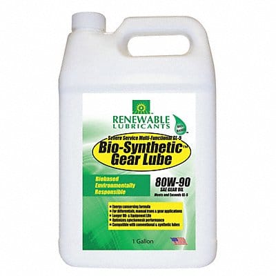 Gear Oil Bio-Synthetic 1 gal 80W90
