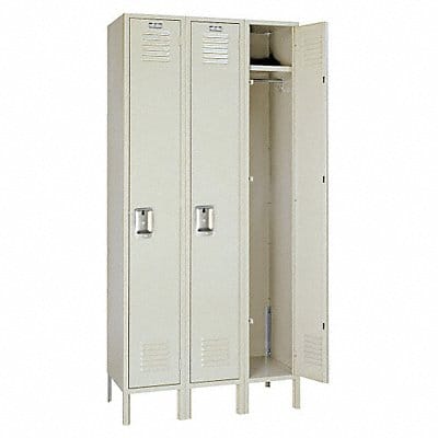 Wardrobe Lockr Lvrd 3 Wide 1 Tier Putty Wardrobe Lockr Lvrd 3 Wide 1 Tier Putty
