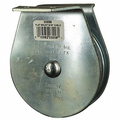 Pulley Block Sheave OD 3-1/2 In.