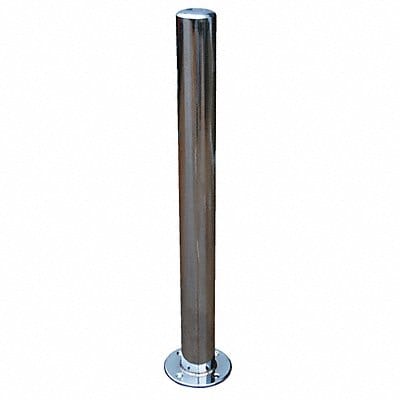Bollard 42 1/10 in H Silver