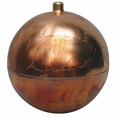 Float Ball Round Copper 4 In